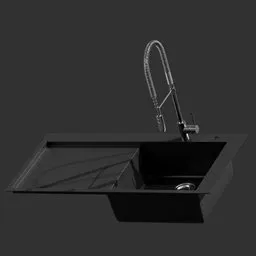 Sink S71 S717-F450 Industrial BK