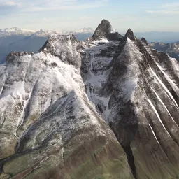 Rock Mountain Peak Landscape