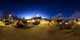 City Night Twilight Lights