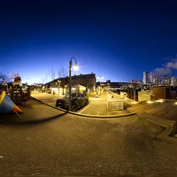 City Night Twilight Lights