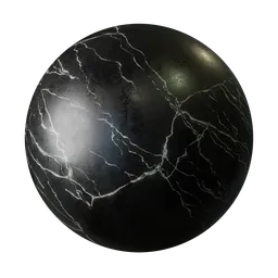Elegant Black Marble