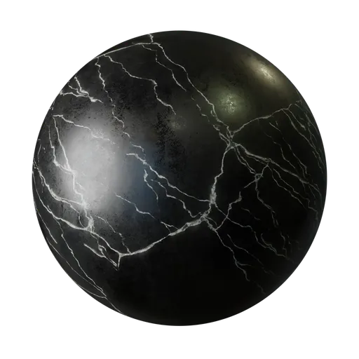 Elegant Black Marble