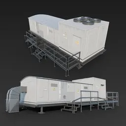 Big Air Conditioning Rooftop Unit HVAC
