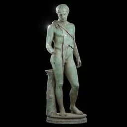 statue of Vs Dionysus of Tivoli