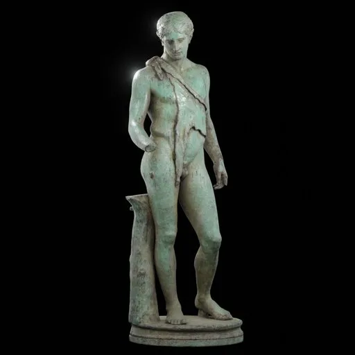 statue of Vs Dionysus of Tivoli