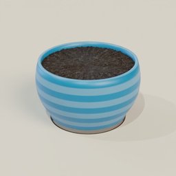 Blue vase