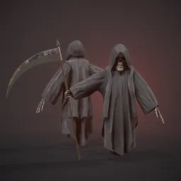 Grim Reaper with Scythe