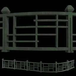 Shapeable Wood Fence