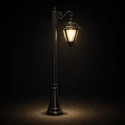 Vintage Street Lamp Post