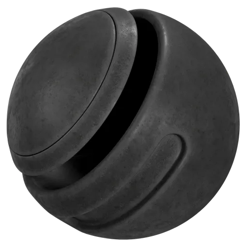 Black Plastic (Old Plastic) edge wear (Plastic)