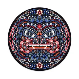 Monster Round Carpet