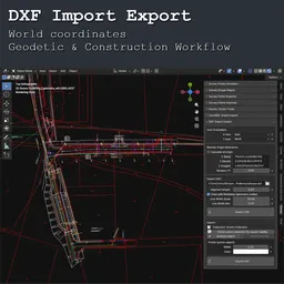 DXF Import Export
