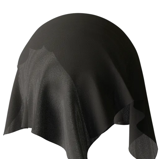 Sheer draping fabric