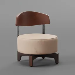 Swivel assent chair