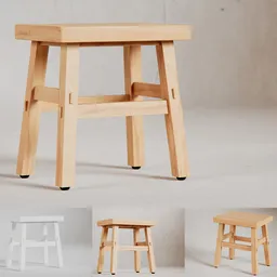 Wooden Stool