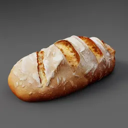 Rustic Sourdough Bread Loaf