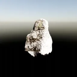 Stone Block Small Mountain Shaped | Photo Scan