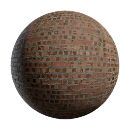 Red brick wall