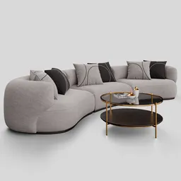 Sofa Monaco Curved