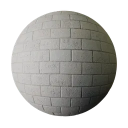 Washed Gray Brick Paving