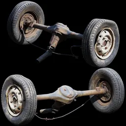 Scan Discarded bearings