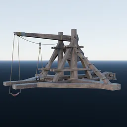 Catapult Trebuchet Siege Weapon