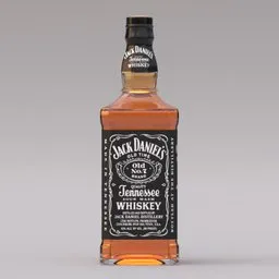 Jack Daniel's whiskey bottle
