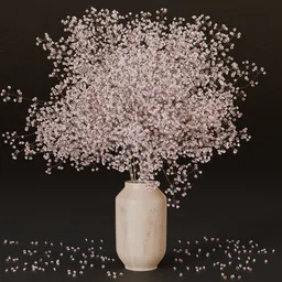 SJ-Pastel Gypsophila Cloud Bouquet