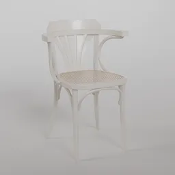 24 Armchair S110 - Light White