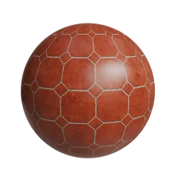 Terracotta paving