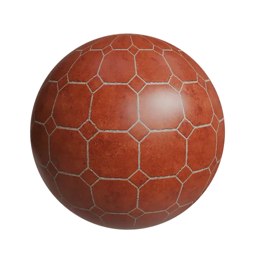 Terracotta paving