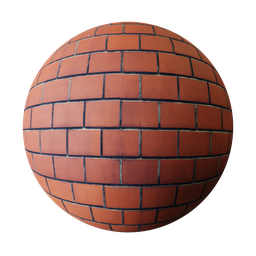 Bricks Wall Orange