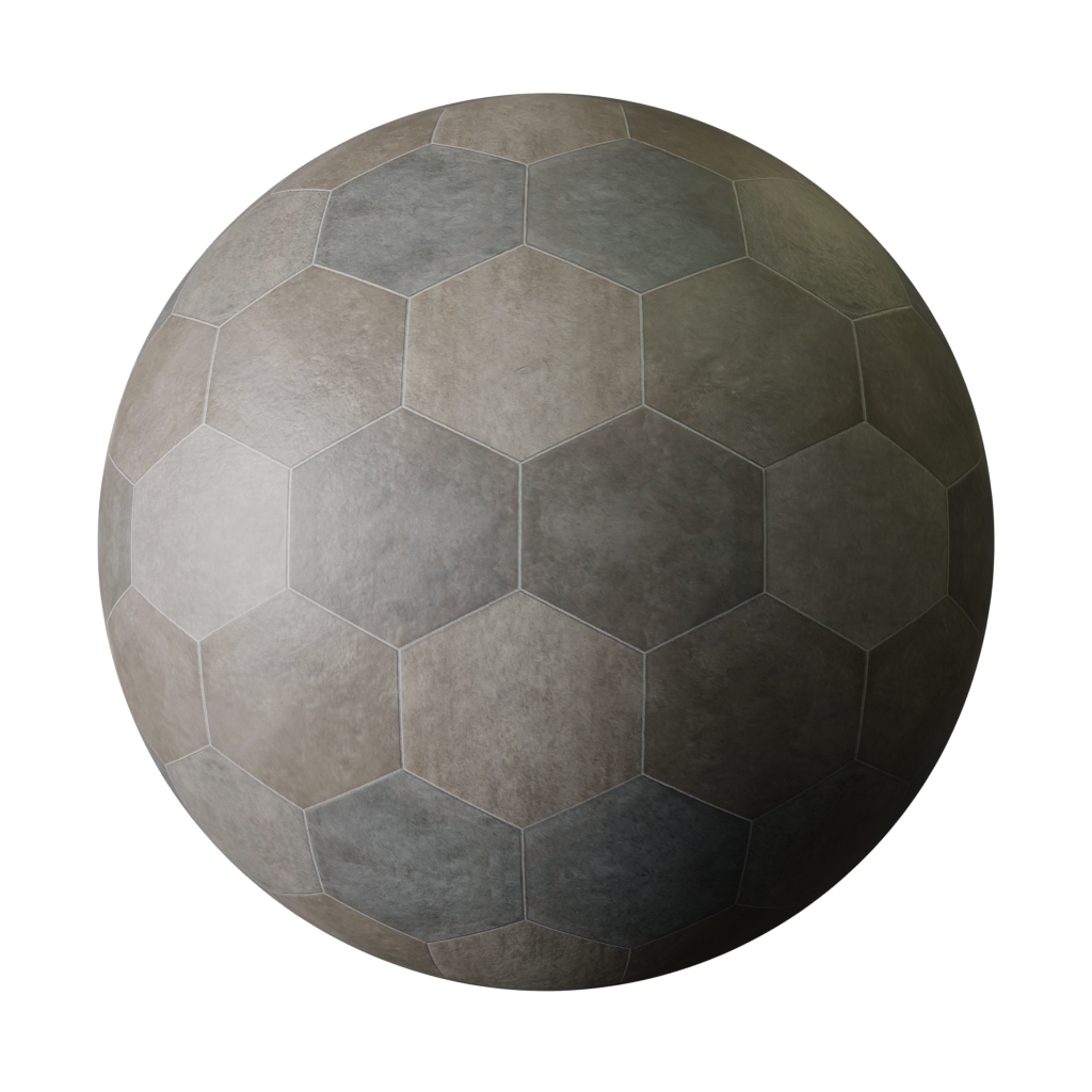 Hexagon Floor Tiles | FREE floor materials | BlenderKit