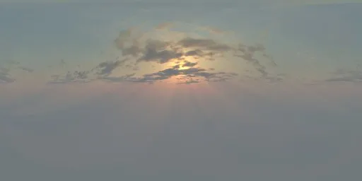 Sunset Sky With Clouds