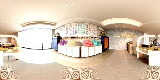 Colorful Trendy Nail Salon