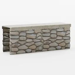 Smooth Stone Wall