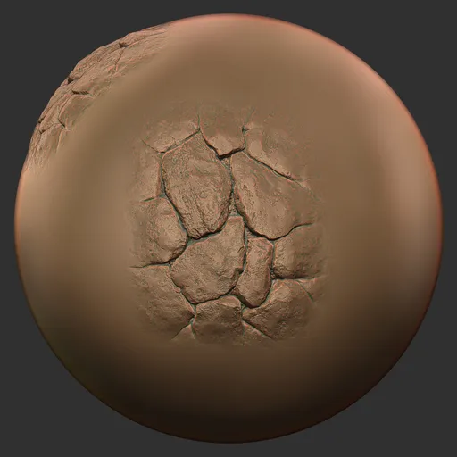 Broken Stone Fragment