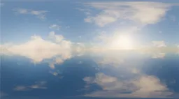 Bright Reflective Sky