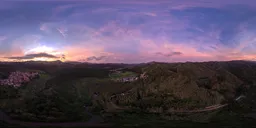 Fiery clouds at dawn