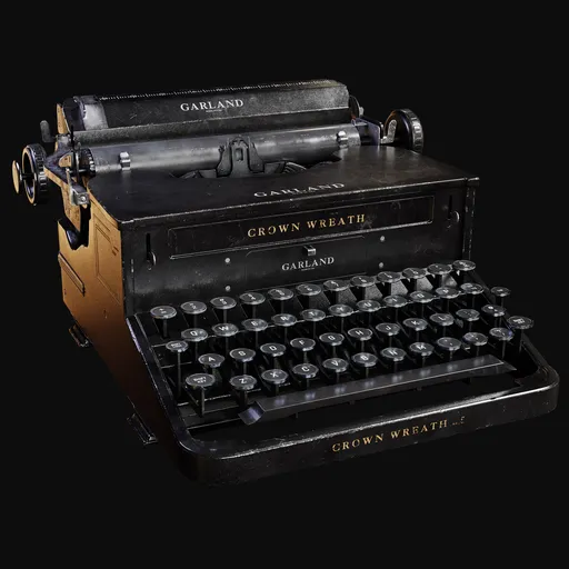 1930s Large Flat-Top Typewriter