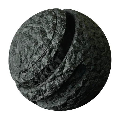 Wet Rough Stone