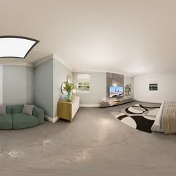 Modern Cozy Living Room Interior