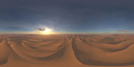 Sand Dunes Sunset