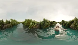 Mangrove River Boat