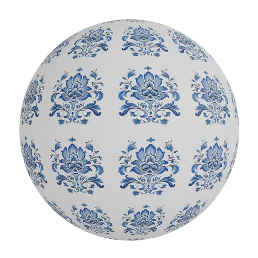 Damask Floral wallpaper
