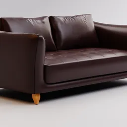 Leather sofa