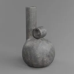 Abstract Handle Vases