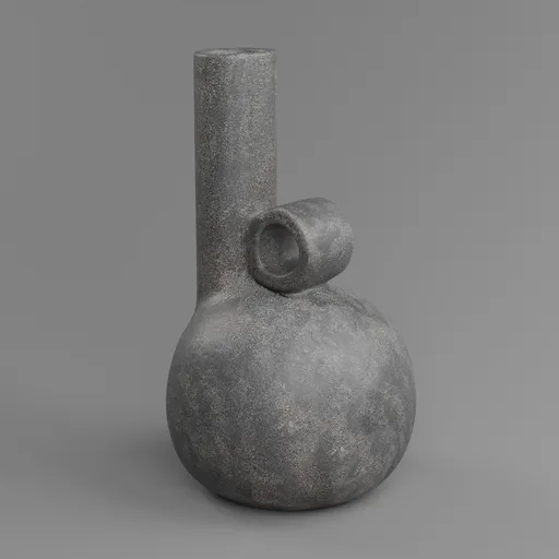 Abstract Handle Vases