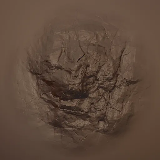 Rock Rugged Brush with Cracks