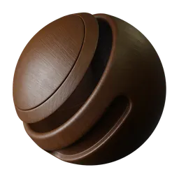 Brown Walnut Wood